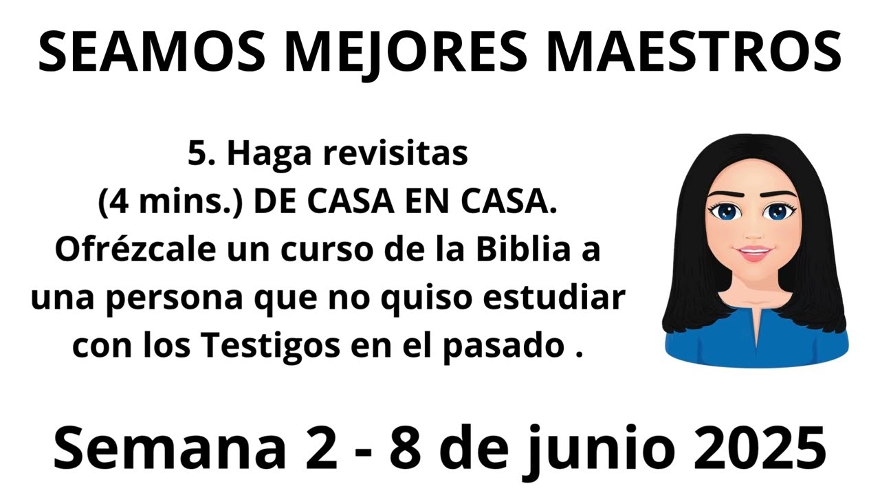 seamos mejores maestros de esta semana